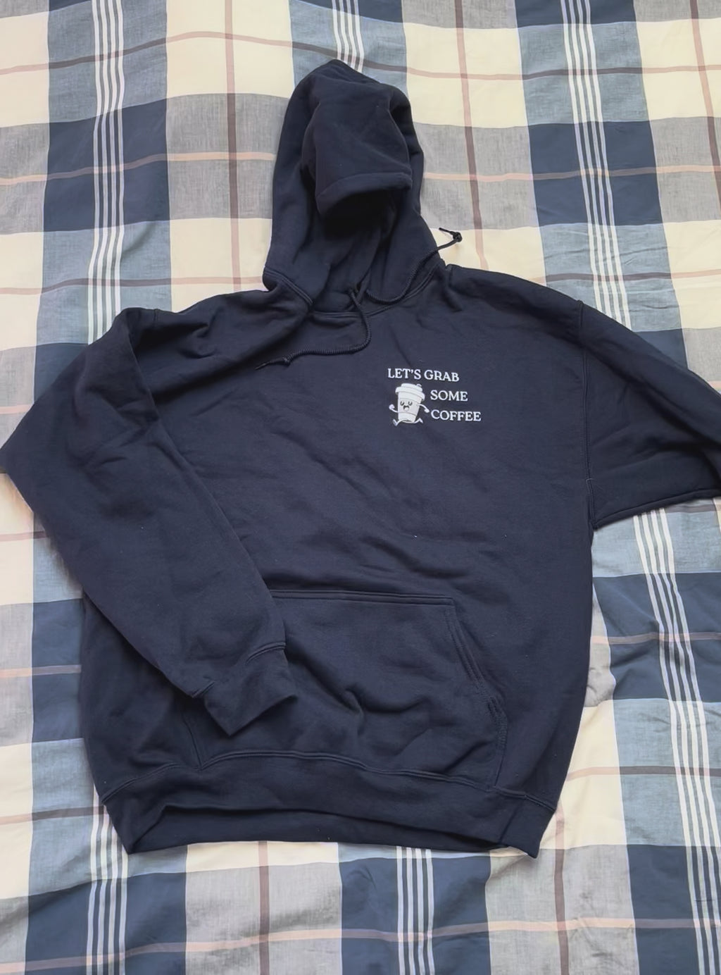 Let's Grab Some Coffee -  Hoodie Front Print